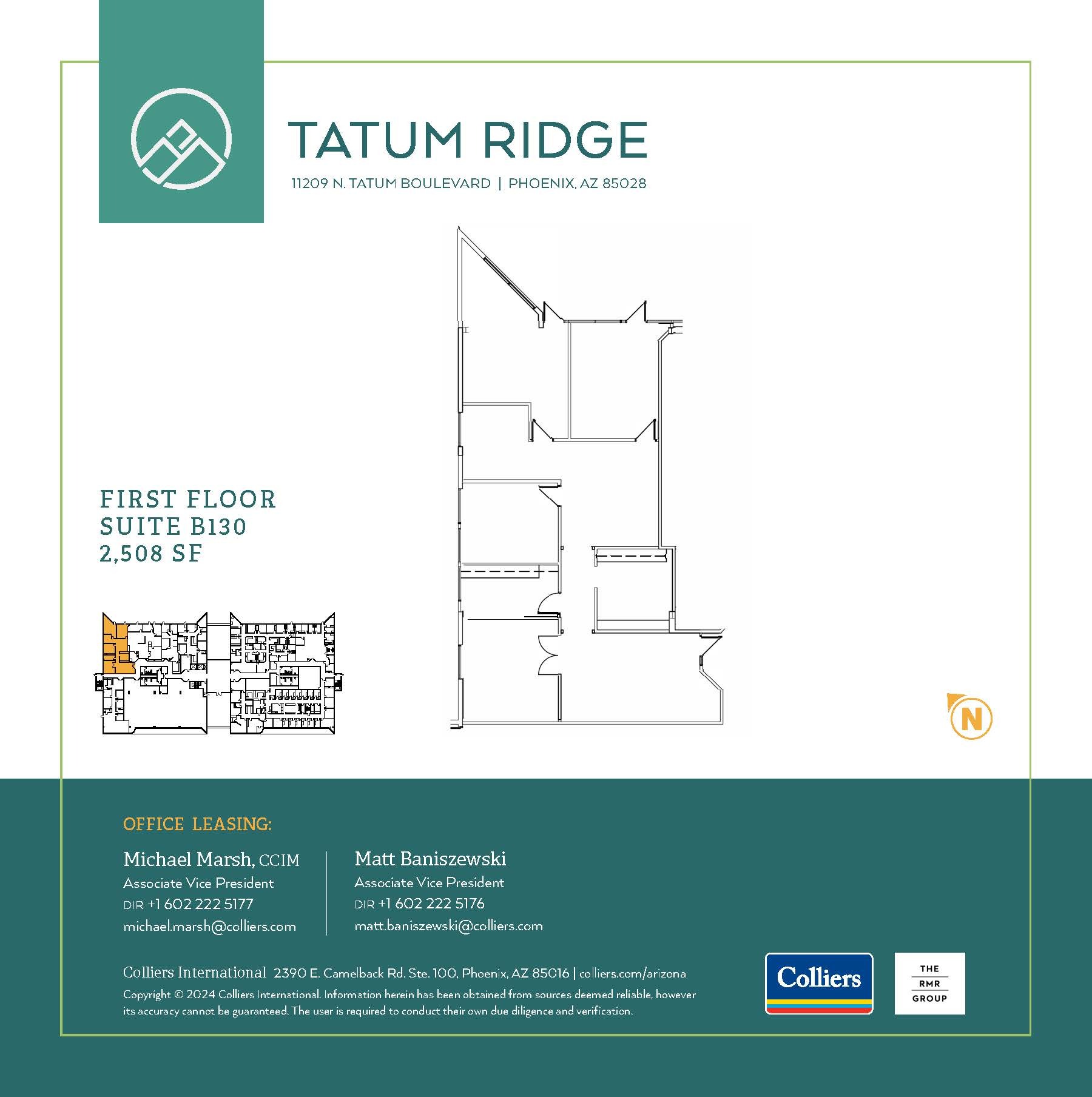 11209 N Tatum Blvd, Phoenix, AZ for lease Floor Plan- Image 1 of 1