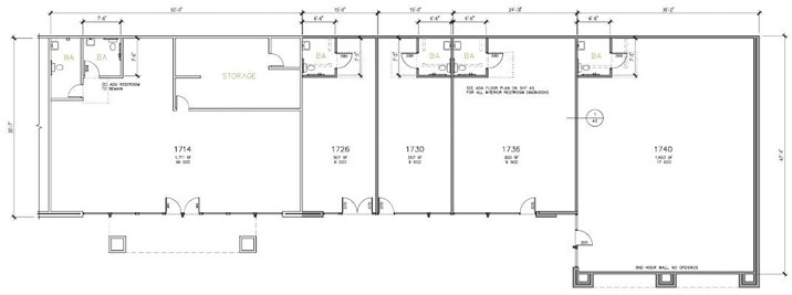 1714-1740 Euclid Ave, San Diego, CA for lease Floor Plan- Image 1 of 1