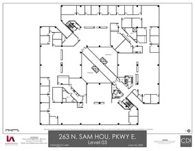 263 N Sam Houston Pky E, Houston, TX for lease Floor Plan- Image 2 of 2