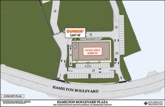 2901 Hamilton Blvd, South Plainfield, NJ for lease Site Plan- Image 1 of 1