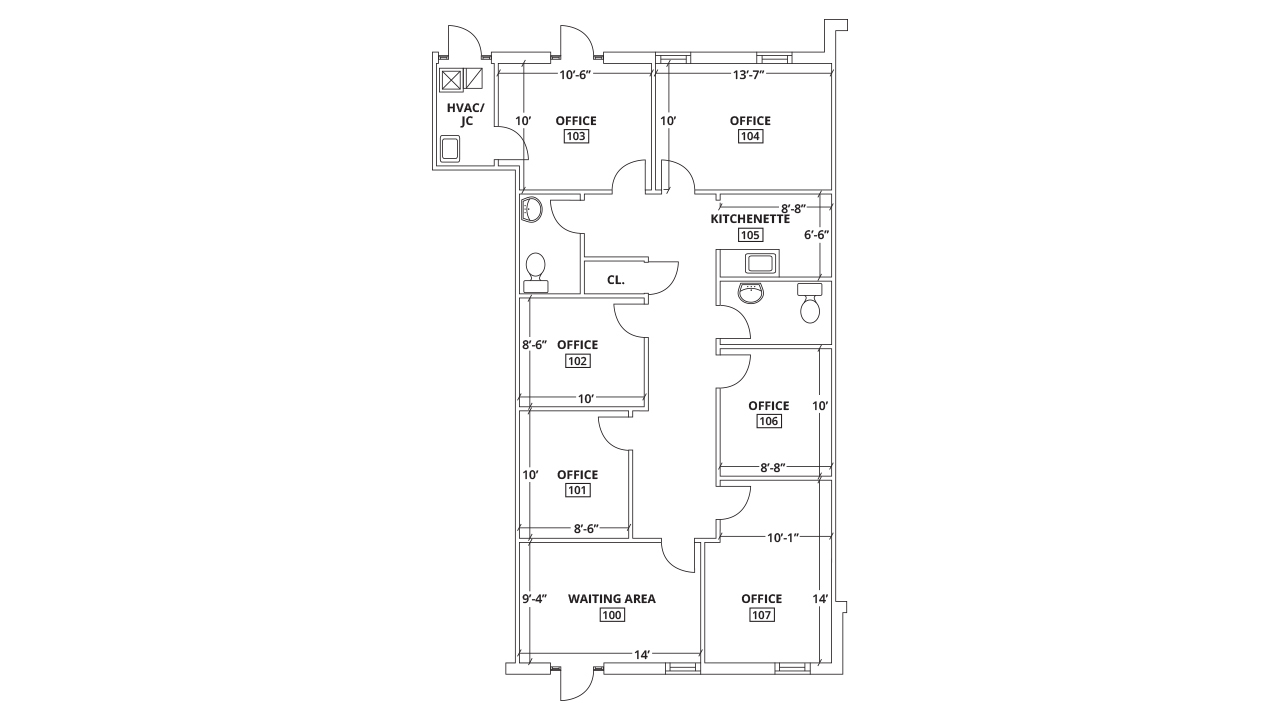 3322 Us Highway 22, Branchburg, NJ for lease Floor Plan- Image 1 of 2