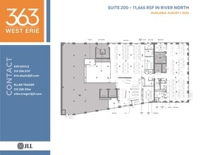 363 W Erie St, Chicago, IL for lease Floor Plan- Image 1 of 1