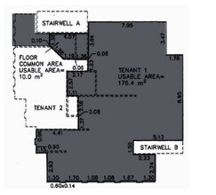 902 9th Ave SW, Calgary, AB for lease Floor Plan- Image 2 of 2