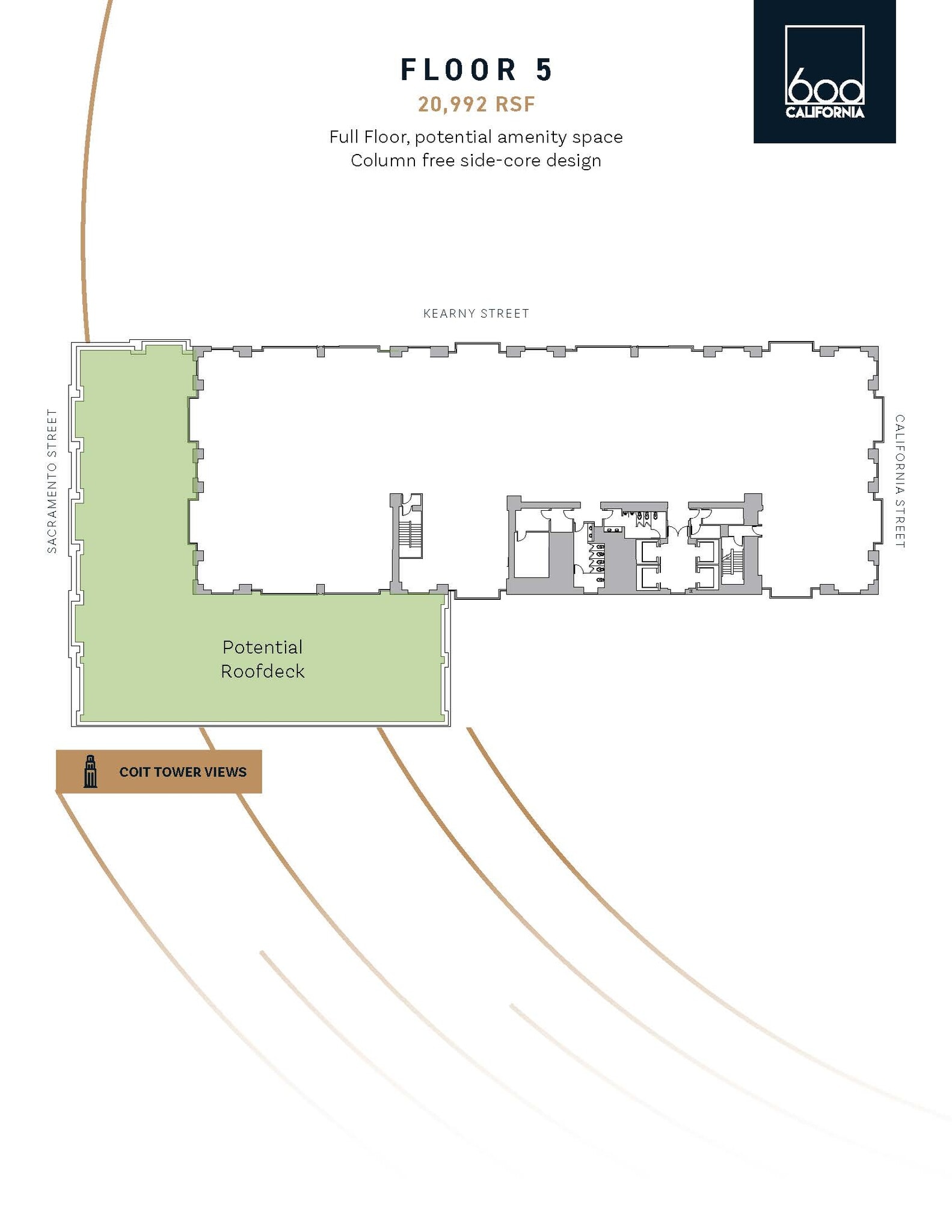 600 California St, San Francisco, CA for lease Floor Plan- Image 1 of 2