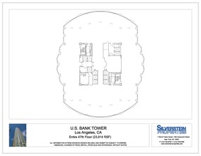 633 W 5th St, Los Angeles, CA for lease Floor Plan- Image 1 of 2