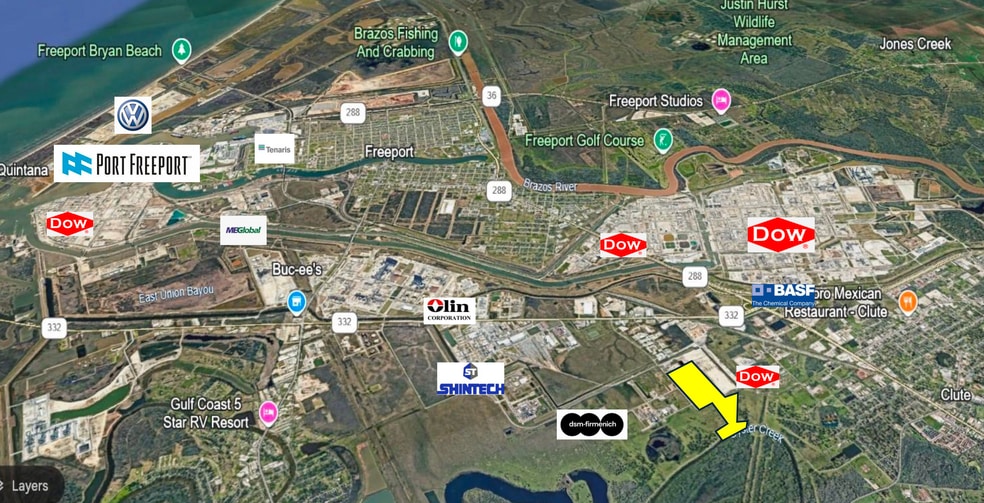 Hwy 227A & 434 Hwy, Freeport, TX for lease - Building Photo - Image 2 of 2