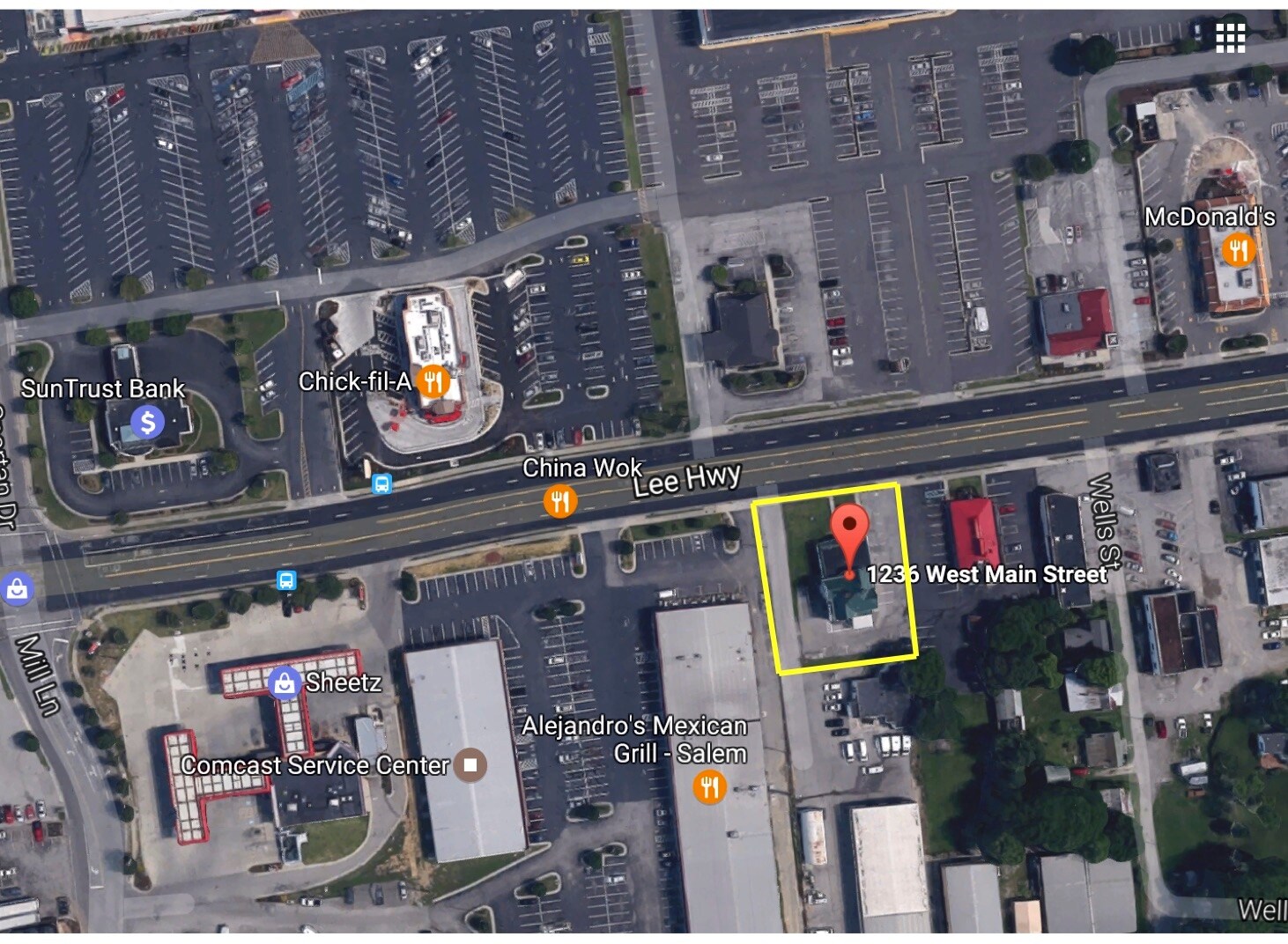 1236 W Main St, Salem, VA for sale Building Photo- Image 1 of 1