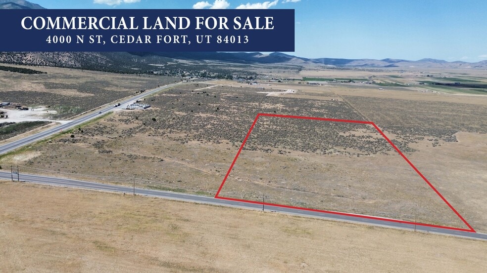 4000 N St Hwy 73, Cedar Fort, UT for sale - Aerial - Image 2 of 5