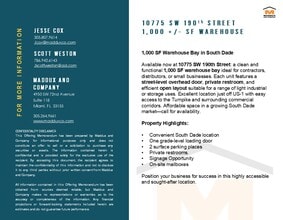 10775 SW 190th St, Miami, FL for lease Interior Photo- Image 2 of 5