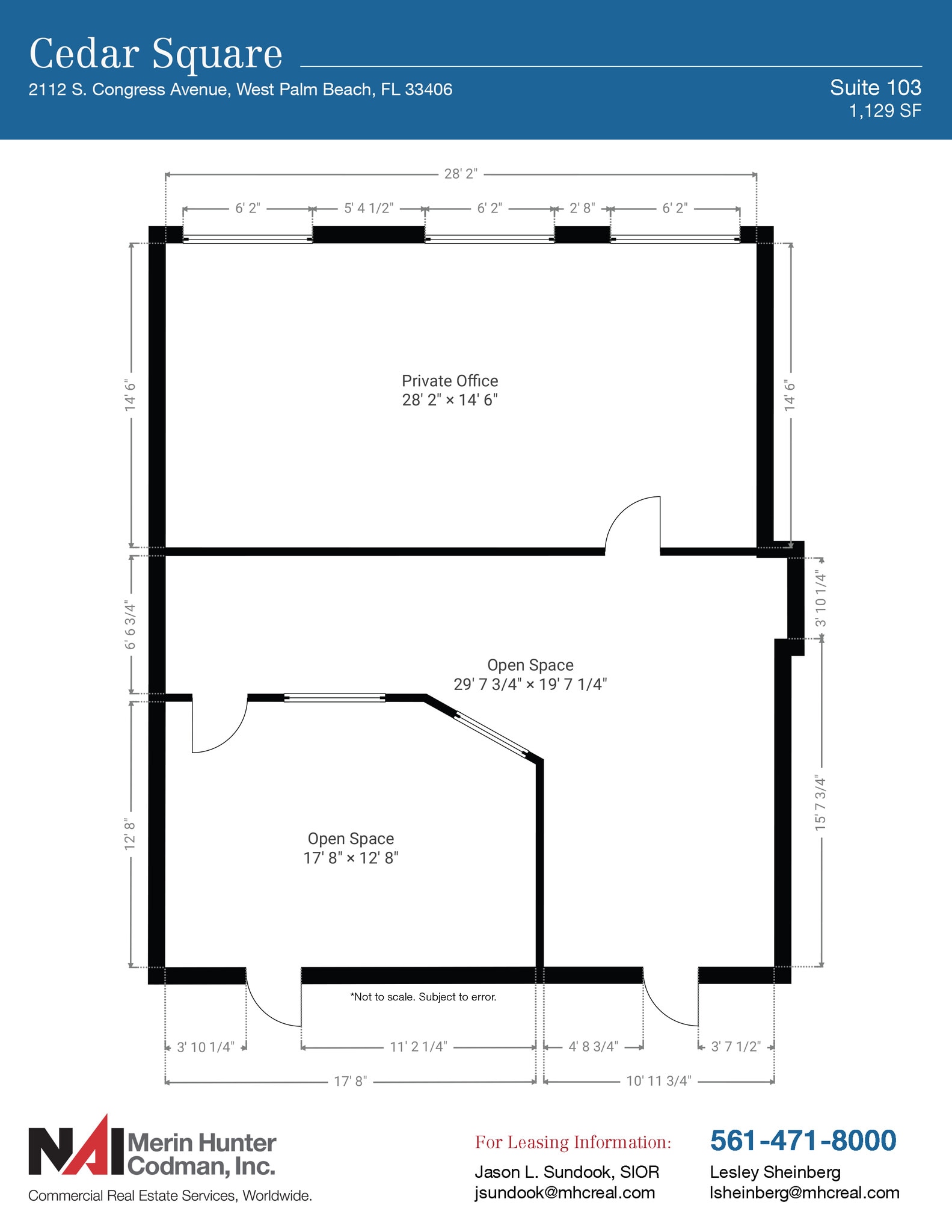 2112 S Congress Ave, West Palm Beach, FL for lease Floor Plan- Image 1 of 1