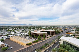 2001 W Camelback Rd, Phoenix, AZ - AERIAL  map view