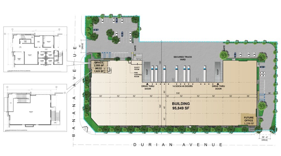 11179 Banana Ave, Fontana, CA for sale - Site Plan - Image 2 of 5