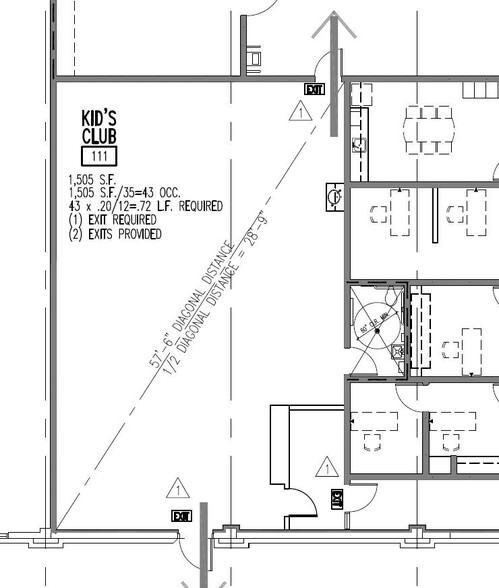 9561-9575 Chapman Ave, Garden Grove, CA for lease - Floor Plan - Image 2 of 3