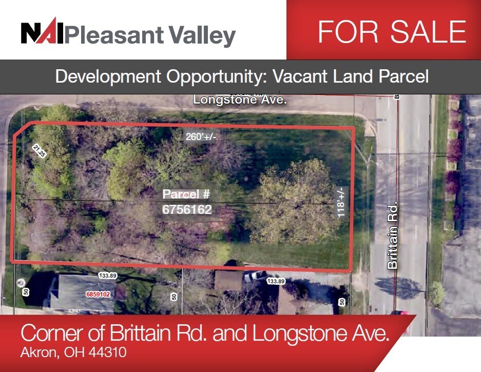 Corner of Brittain Rd & Longstone Ave, Akron, OH for sale Other- Image 1 of 1