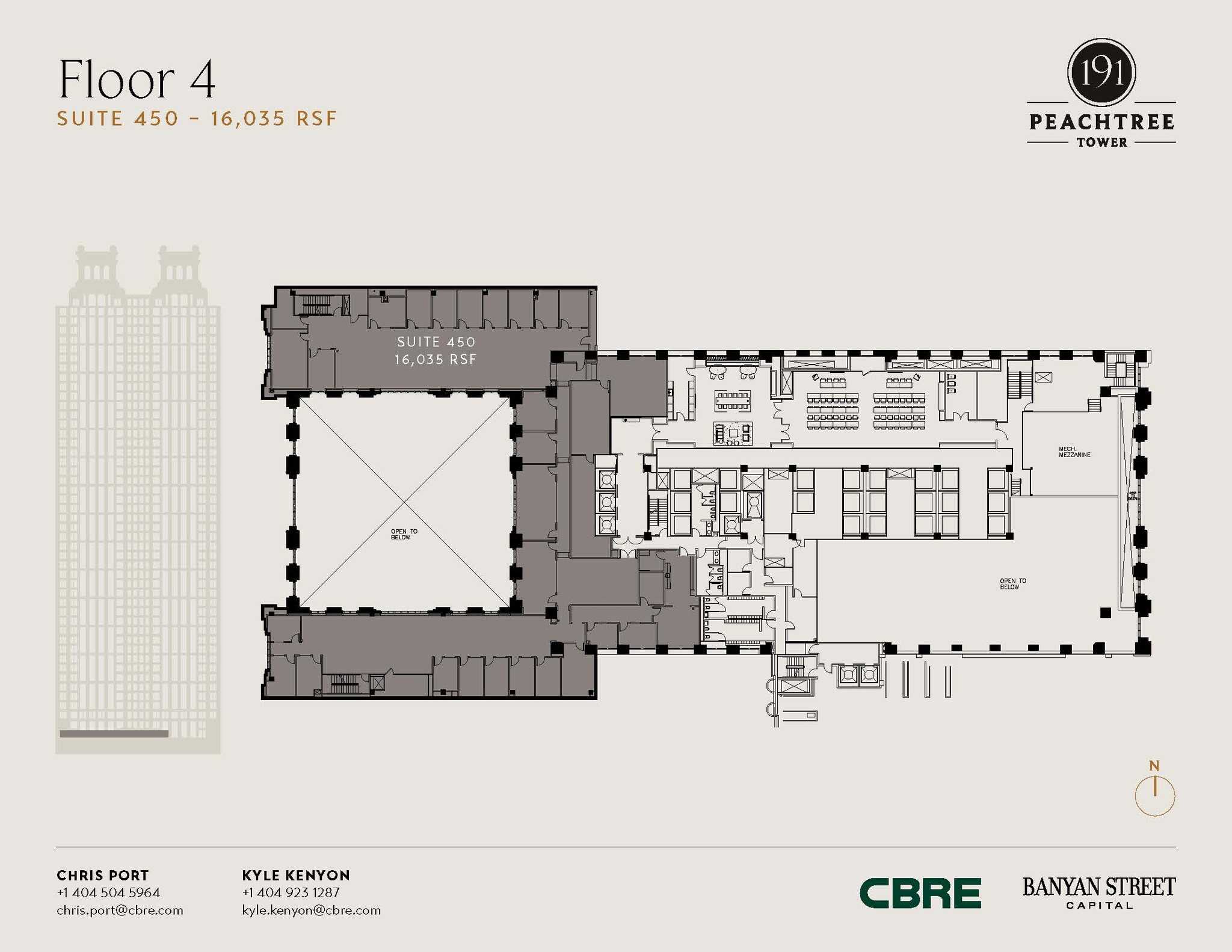 191 Peachtree St NE, Atlanta, GA for lease Floor Plan- Image 1 of 1