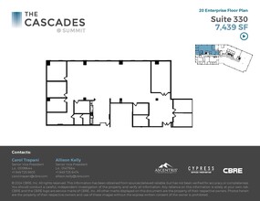 20 Enterprise, Aliso Viejo, CA for lease Floor Plan- Image 1 of 1