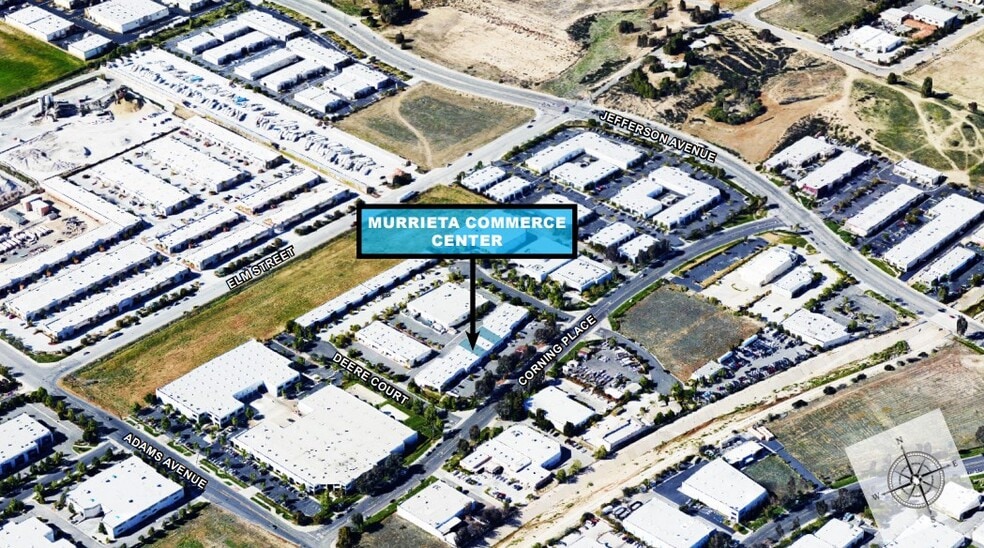 41571 Corning Pl, Murrieta, CA for lease - Aerial - Image 3 of 4