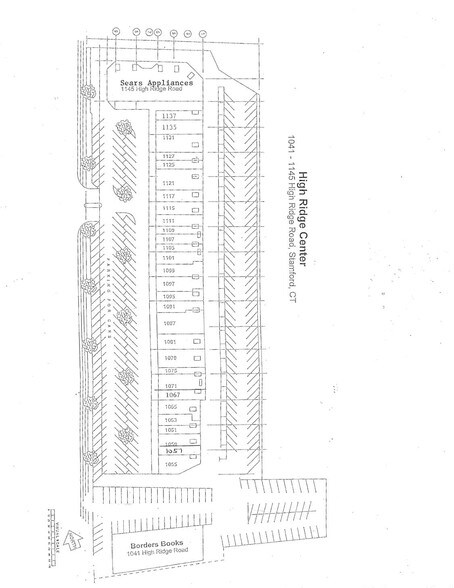 1055-1141 High Ridge Rd, Stamford, CT for sale - Site Plan - Image 1 of 1