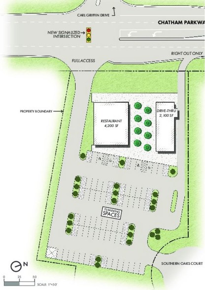 19 Southern Oaks Ct, Savannah, GA for lease - Site Plan - Image 2 of 3