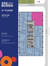 525 W Van Buren St, Chicago, IL for lease Floor Plan- Image 1 of 1