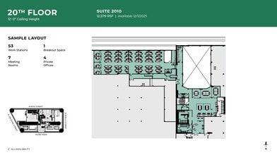 222 Merchandise Mart Plz, Chicago, IL for lease Floor Plan- Image 1 of 1