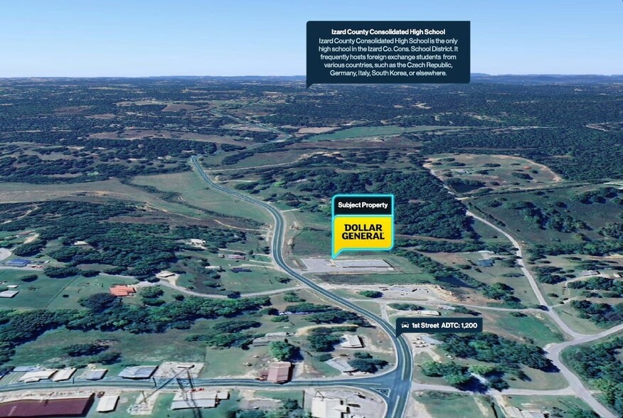 150 S 1st St, Oxford, AR for sale - Aerial - Image 3 of 5