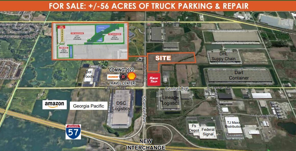 SEC Central Ave & Stuenkel Rd, University Park, IL 60484
