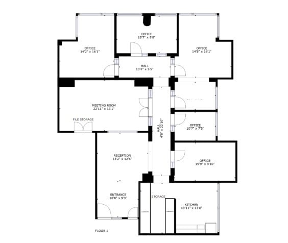 1350 Columbia St, San Diego, CA 92101 - Unit 500 -  - Floor Plan - Image 1 of 1