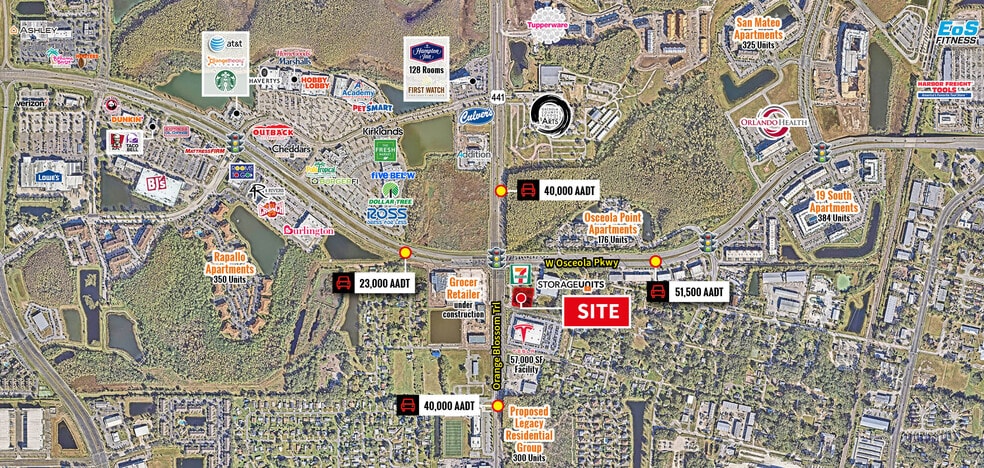 Sec Of Osceola Parkway & Orange Blossom Trl, Kissimmee, FL for lease - Building Photo - Image 2 of 2