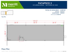 2652-2664 W Patapsco Ave, Baltimore, MD for lease Floor Plan- Image 1 of 1
