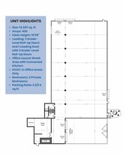 2355 Paragon Dr, San Jose, CA for lease Floor Plan- Image 1 of 1
