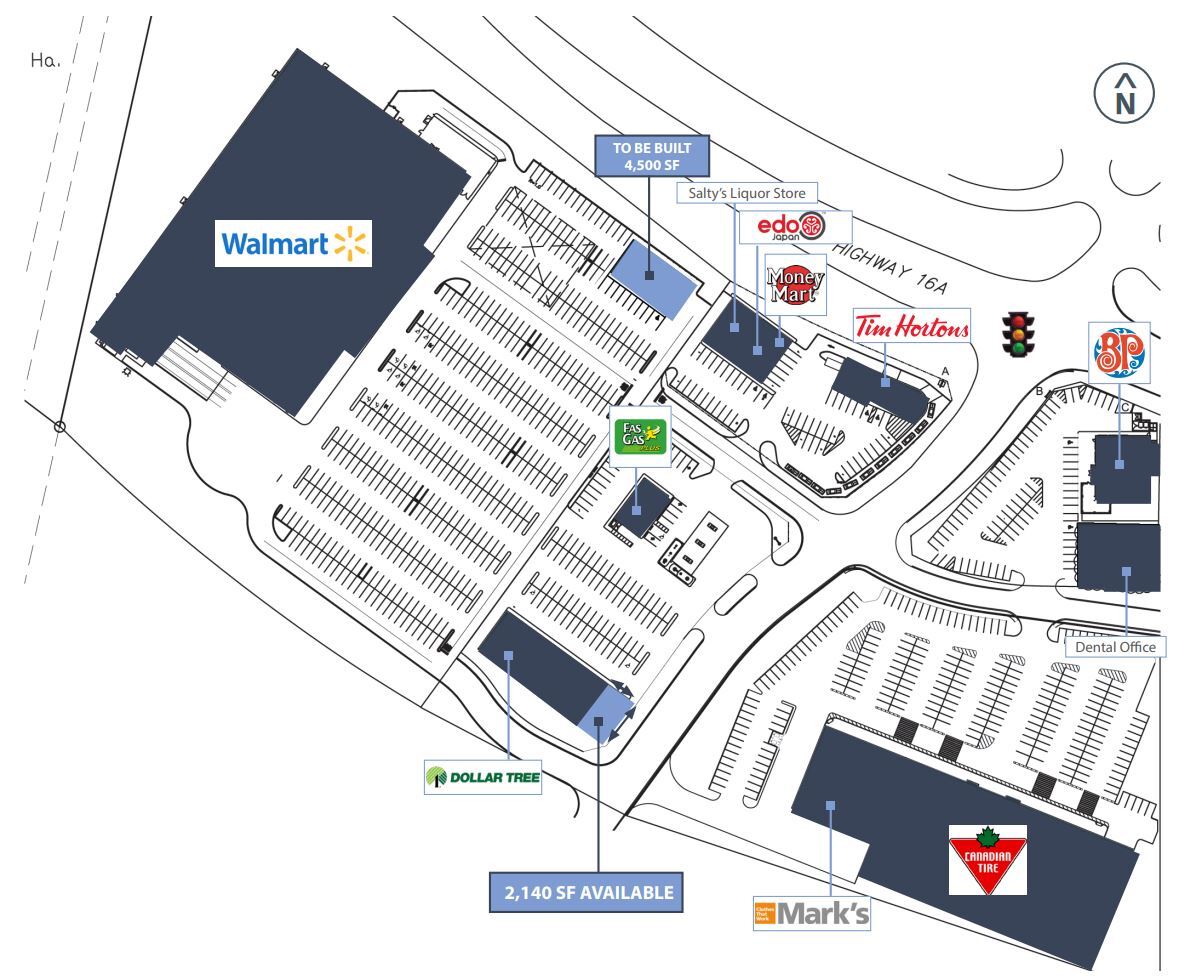 6817 Hwy-16A, Vegreville, AB for lease Floor Plan- Image 1 of 1