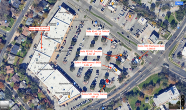 5700-5730 Manchaca Rd, Austin, TX - aerial  map view