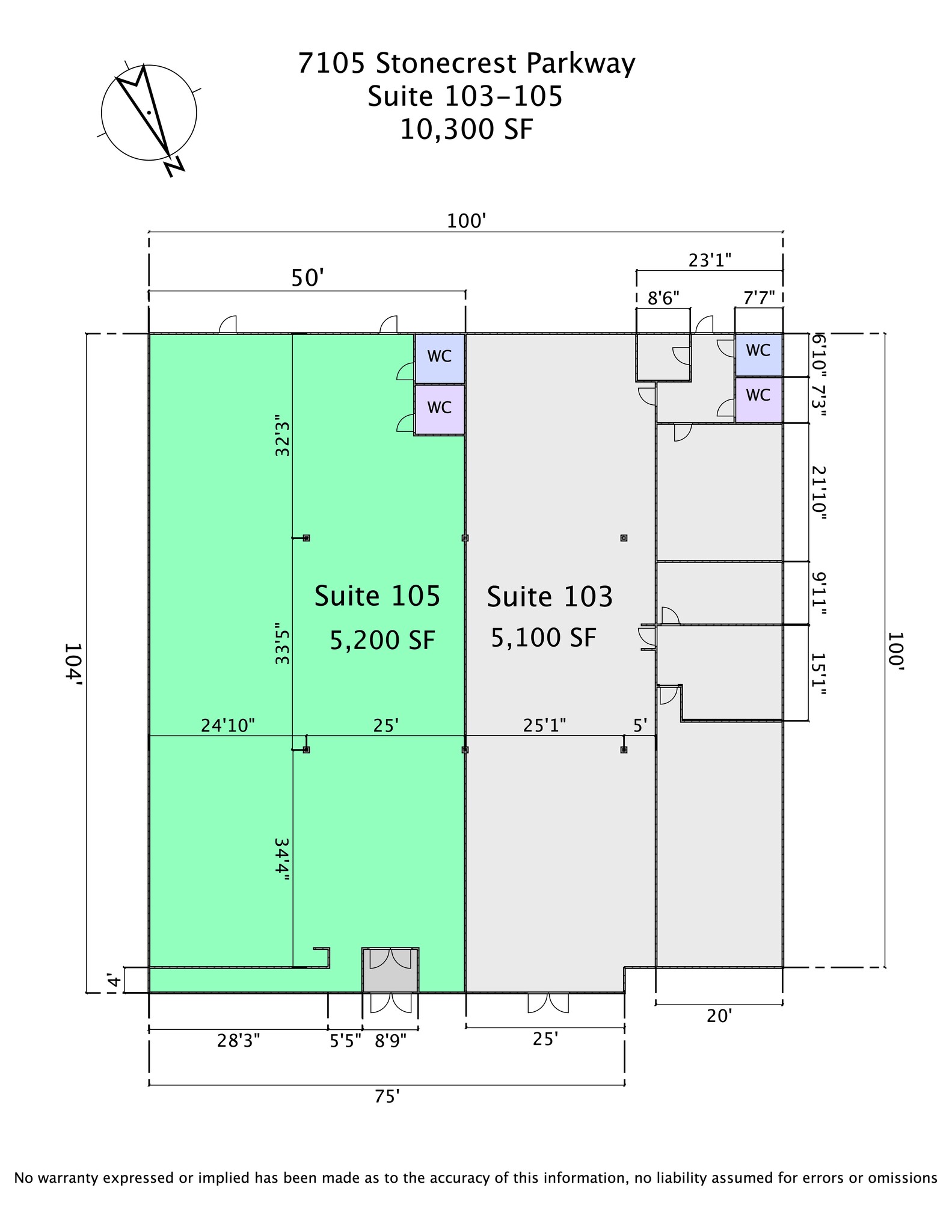 7105 Stonecrest Pky, Lithonia, GA for lease Site Plan- Image 1 of 7