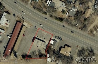 555 1/2 S Highway 50, Grand Junction, CO - AERIAL  map view