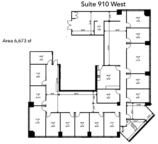 321 6th Ave SW, Calgary, AB for lease Floor Plan- Image 1 of 1