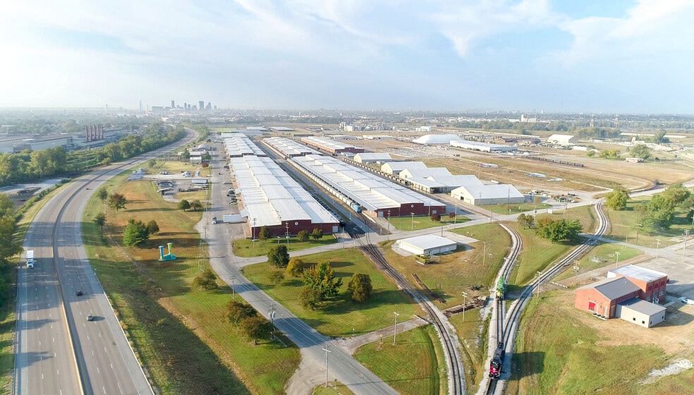 1301 W 1st St, Granite City, IL for lease - Aerial - Image 2 of 3