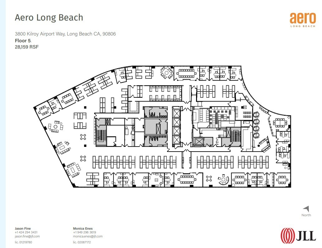 3900 Kilroy Airport Way, Long Beach, CA for lease Floor Plan- Image 1 of 1