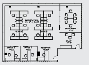 10025 106th St NW, Edmonton, AB for lease Floor Plan- Image 1 of 1
