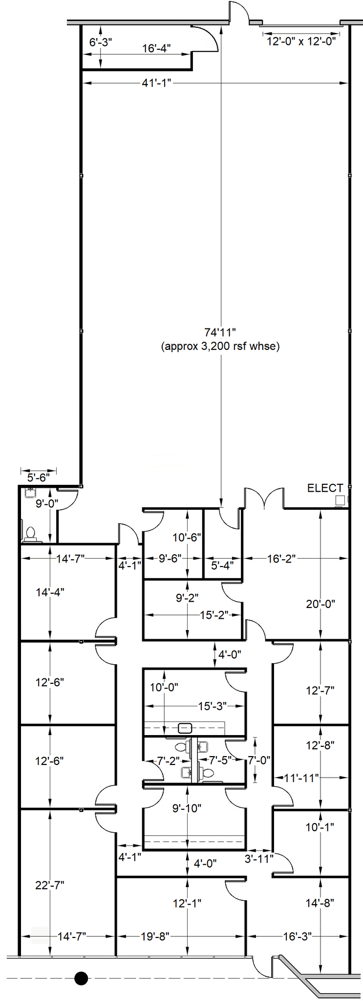 2840 Howe Rd, Martinez, CA for lease Floor Plan- Image 1 of 1