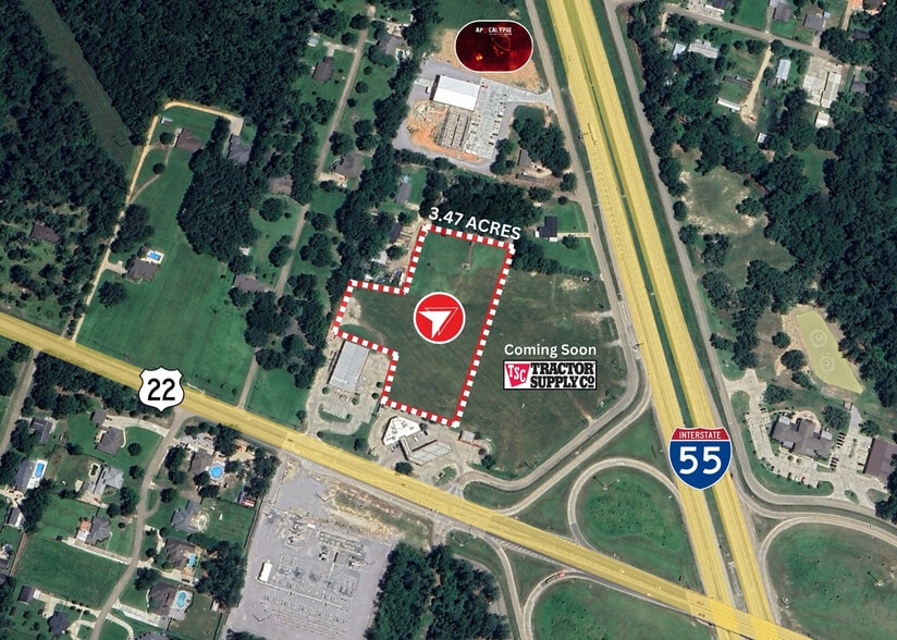 I-55, Ponchatoula, LA for lease - Building Photo - Image 1 of 3