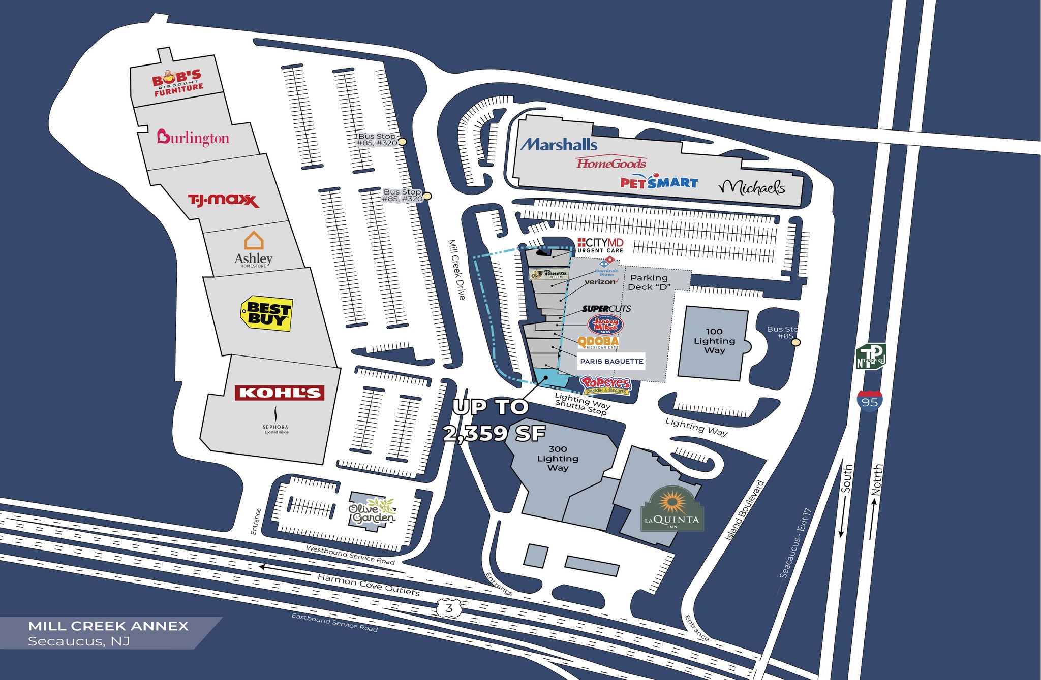 1 Mill Creek Dr, Secaucus, NJ for lease Building Photo- Image 1 of 2