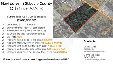 8000 Indrio Rd, Fort Pierce, FL - AERIAL  map view - Image1