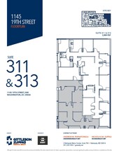 1145 19th St NW, Washington, DC for lease Floor Plan- Image 1 of 1