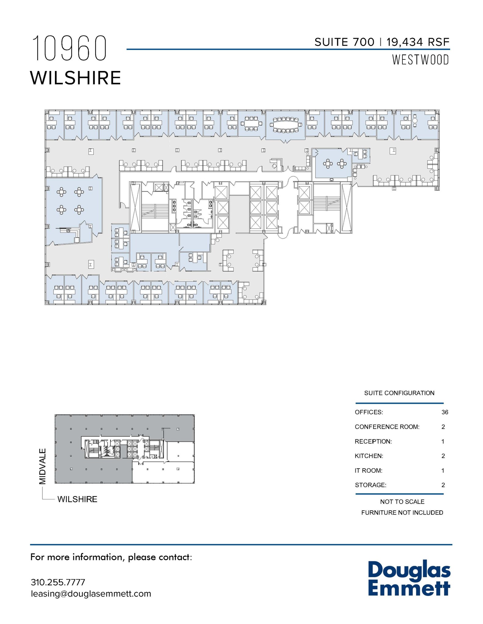 10960 Wilshire Blvd, Los Angeles, CA for lease Floor Plan- Image 1 of 1