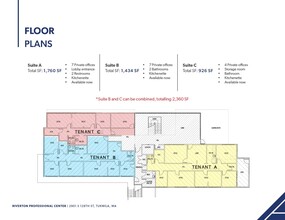 2901 S 128th St, Tukwila, WA for lease Floor Plan- Image 2 of 5