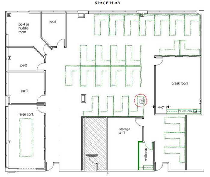 1305 Executive Blvd, Chesapeake, VA for lease - Floor Plan - Image 2 of 23