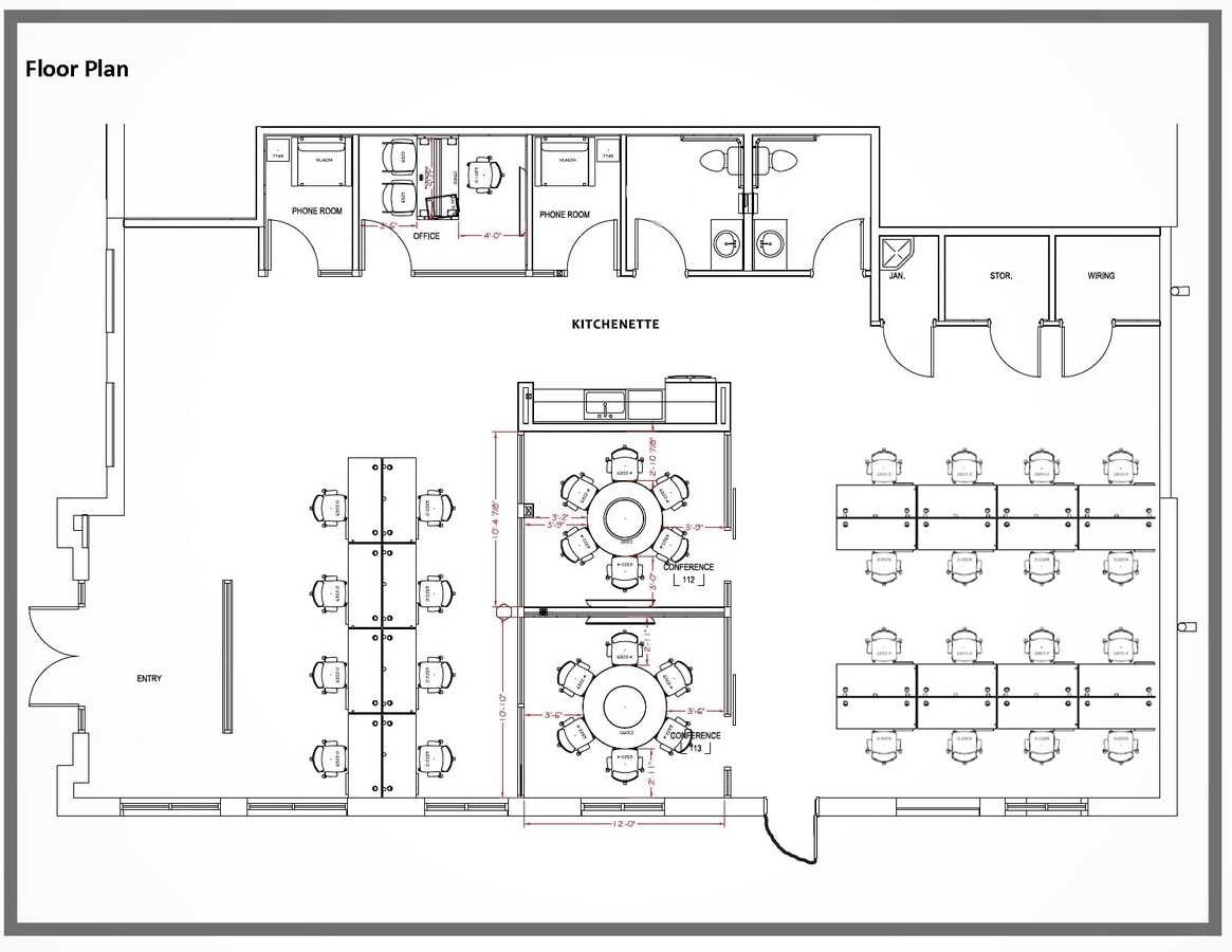 6855 Communications Pky, Plano, TX 75024 - Unit 210 -  - Floor Plan - Image 1 of 1