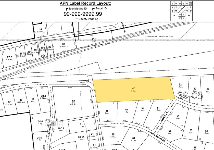 180 Gallagherville Rd, Downingtown, PA for sale - Plat Map - Image 1 of 1