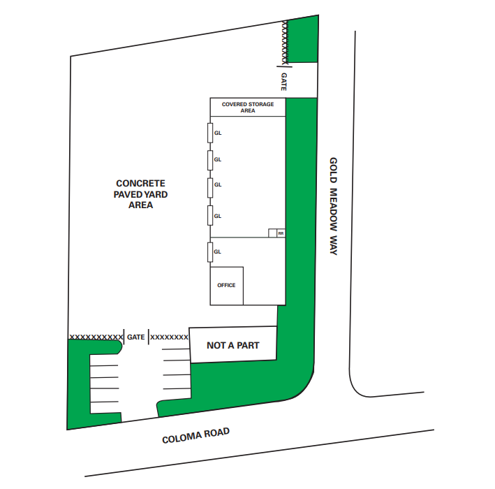 11297 Coloma Rd, Rancho Cordova, CA for lease Site Plan- Image 1 of 1